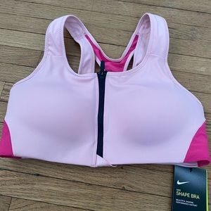 Nike Shape High-Support Front-Zip Sports Bra